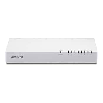 (未使用･未開封品)BUFFALO 10/100Mbps対応 プラスチック筺体 AC電源 8ポート ホワイト スイッチングハブ LSW4-TX-8EP/WHD Amazon | バッファロー BUFFALO 10/100Mbps対応 プラスチック